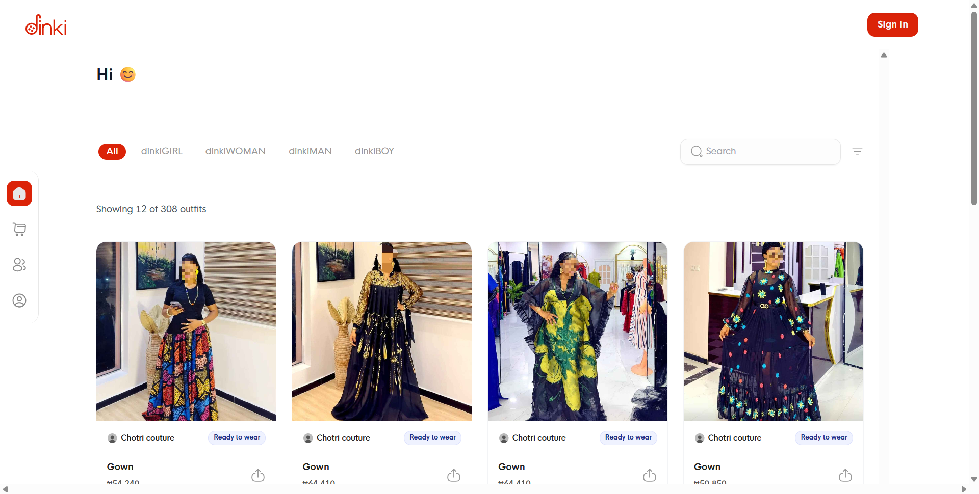 Dinki Fashion Marketplace
