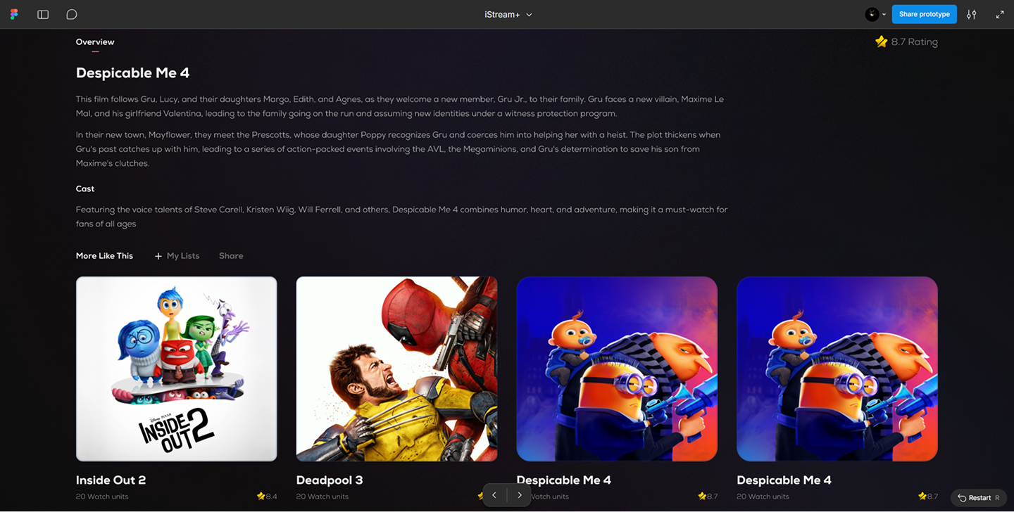 iStream+ streaming platform