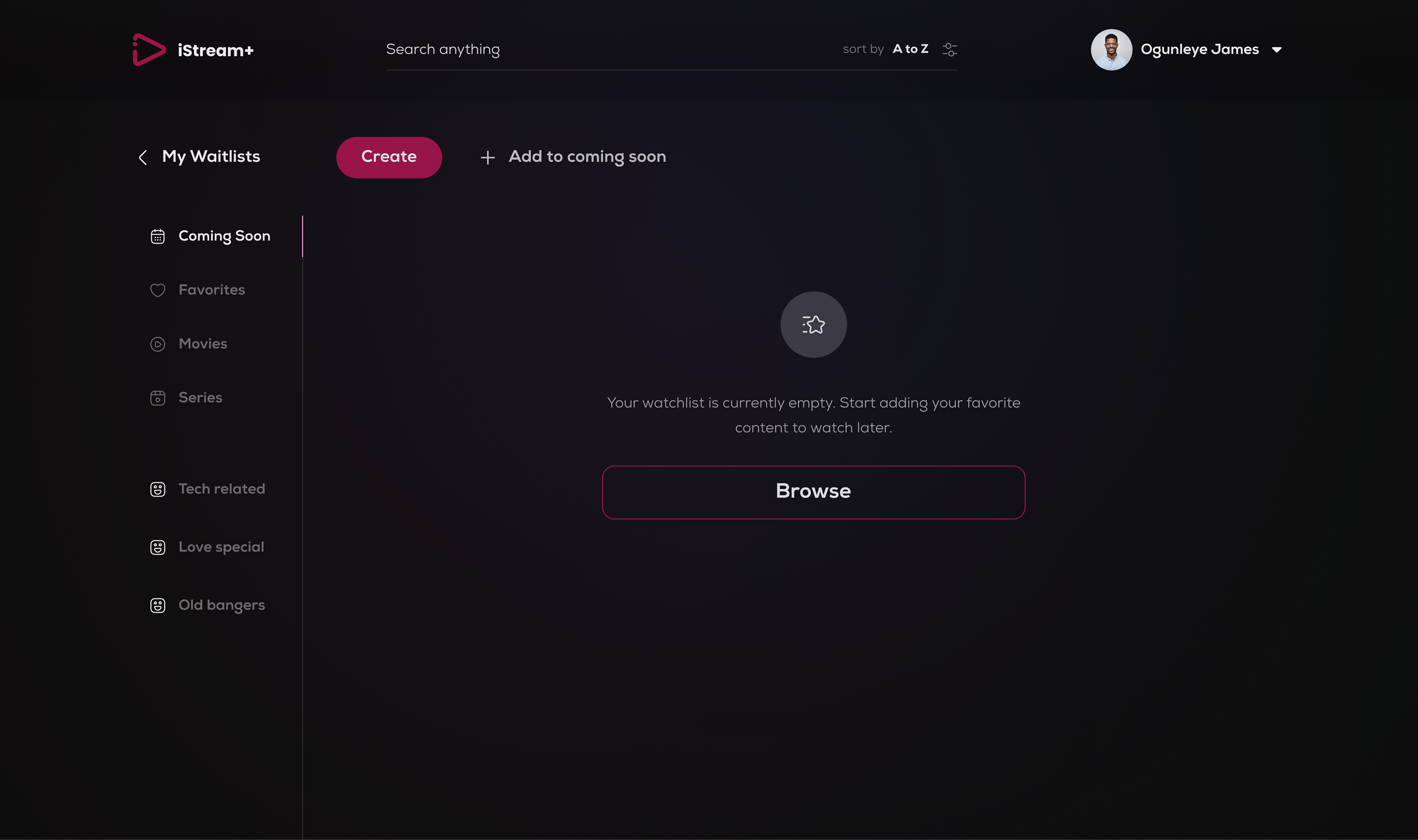 iStream+ streaming platform